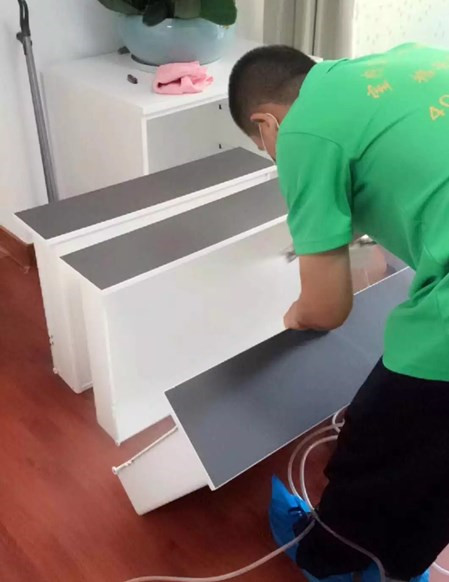 格安瑞環保·華潤銀湖藍山家居裝修污染治理案例