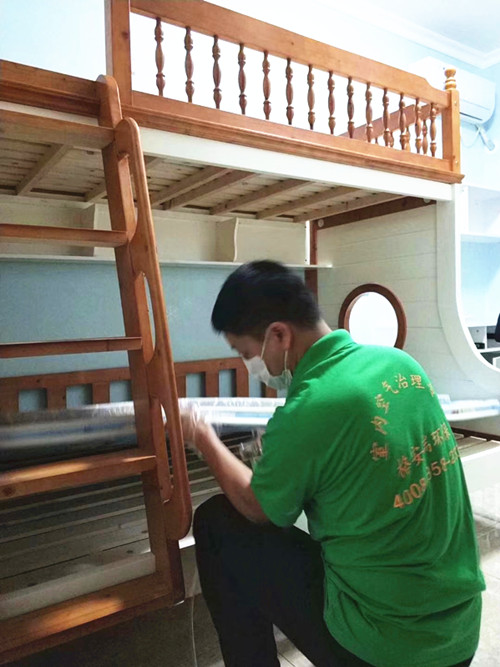 江西新余格安瑞旗艦店.城南區家居污染治理工程案例