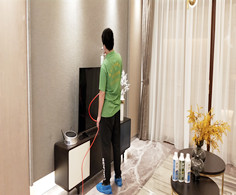 【格安瑞環保】 廣田裝飾集團辦公室裝修污染治理案例