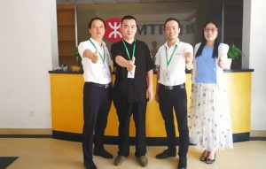 深圳市龍華區比鄰天地港鐵公司甲醛治理現場